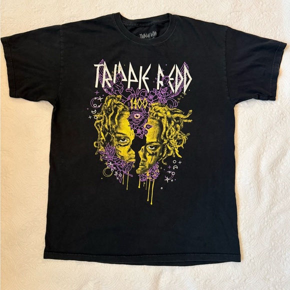 Trippie Redd Other - Trippie Redd 1400 Graphic Tee Size Large Black Rap T Shirt